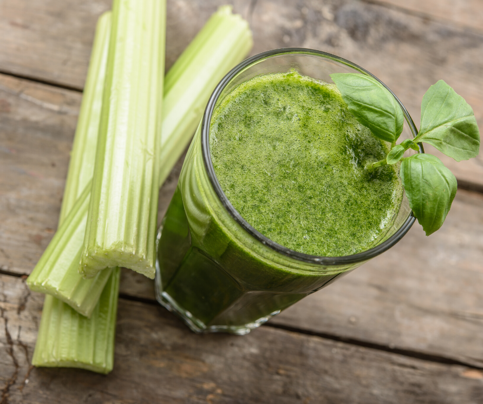 Celery Juice will heal your gut and your thyroid.  